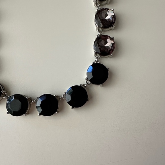 Lane Bryant Black and Silver Statement Necklace - Picture 4 of 9